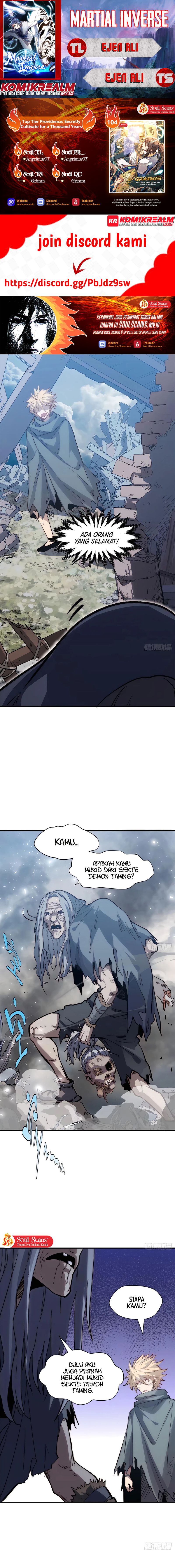 Martial Inverse Chapter 104 Bahasa Indonesia